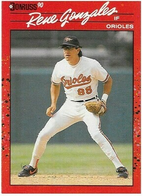 Gonzales, Rene / 1990 Baltimore Orioles / Donruss #401
