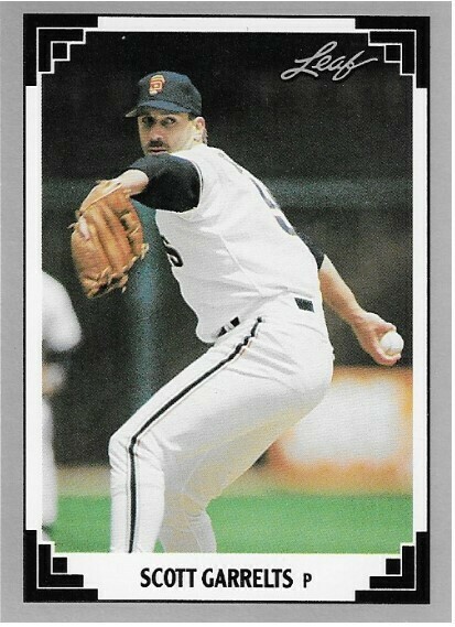 Garrelts, Scott / 1991 San Francisco Giants / Leaf #5