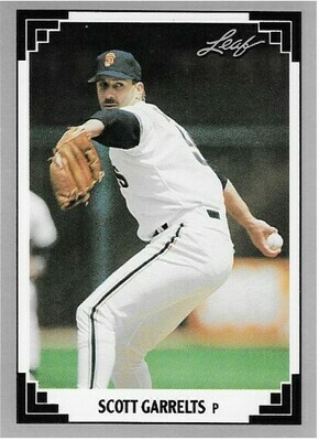 Garrelts, Scott / 1991 San Francisco Giants / Leaf #5