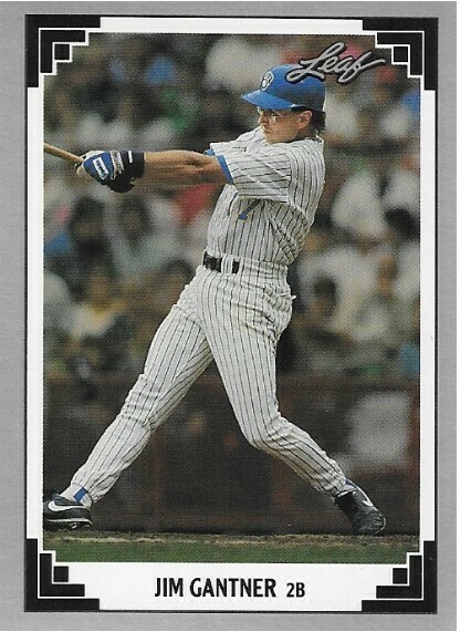 Gantner, Jim / 1991 Milwaukee Brewers / Leaf #145