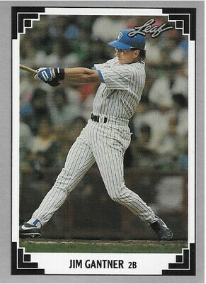 Gantner, Jim / 1991 Milwaukee Brewers / Leaf #145