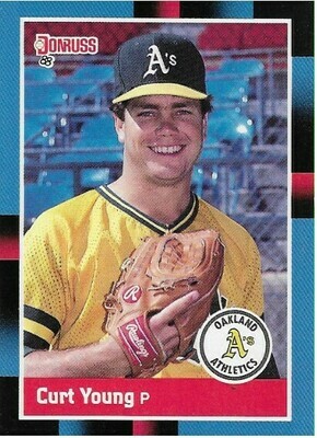 Young, Curt / 1988 Oakland Athletics / Donruss #97