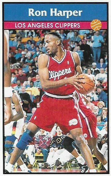 Harper, Ron / 1992-93 Los Angeles Clippers / Panini #28 - Italy