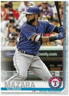 Mazara, Nomar / 2019 Texas Rangers / Topps #354