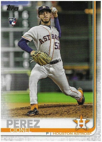 Perez, Cionel / 2019 Houston Astros / Topps #392