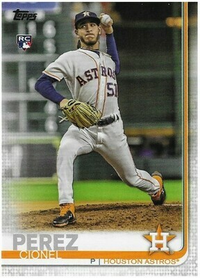 Perez, Cionel / 2019 Houston Astros / Topps #392
