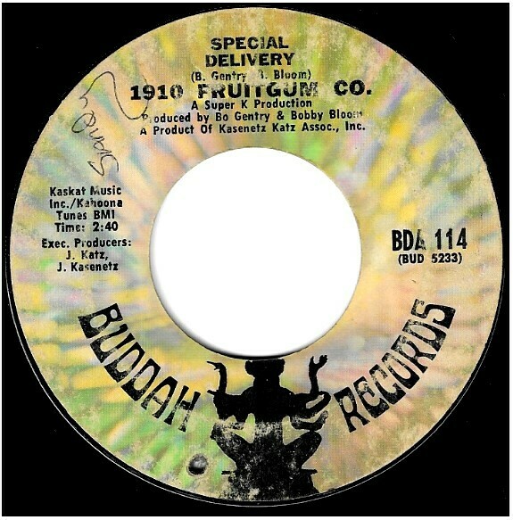1910 Fruitgum Co. / Special Delivery | Buddah BDA-114 | Single, 7" Vinyl | April 1969