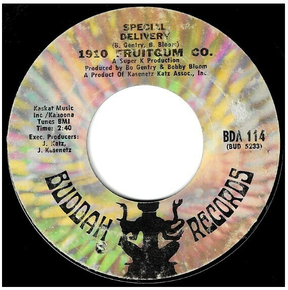 1910 Fruitgum Co. / Special Delivery | Buddah BDA-114 | Single, 7" Vinyl | April 1969