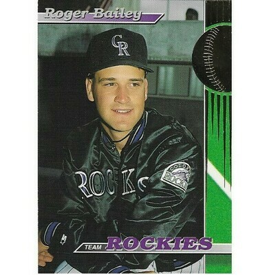 Bailey, Roger / 1993 Colorado Rockies / Stadium Club #29