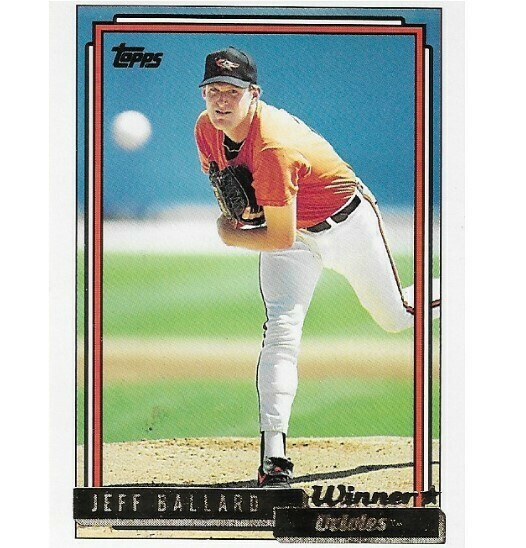 Ballard, Jeff / 1992 Baltimore Orioles / Topps #104