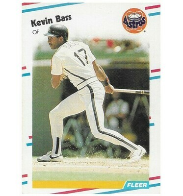 Bass, Kevin / 1988 Houston Astros / Fleer #440