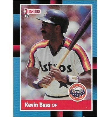 Bass, Kevin / 1988 Houston Astros / Donruss #286