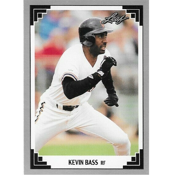 Bass, Kevin / 1991 San Francisco Giants / Leaf #365