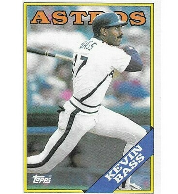 Bass, Kevin / 1988 Houston Astros / Topps #175