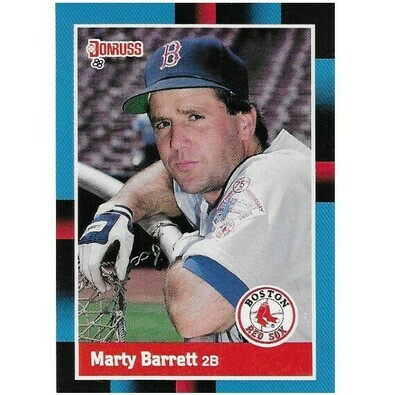 Barrett, Marty / 1988 Boston Red Sox / Donruss #276