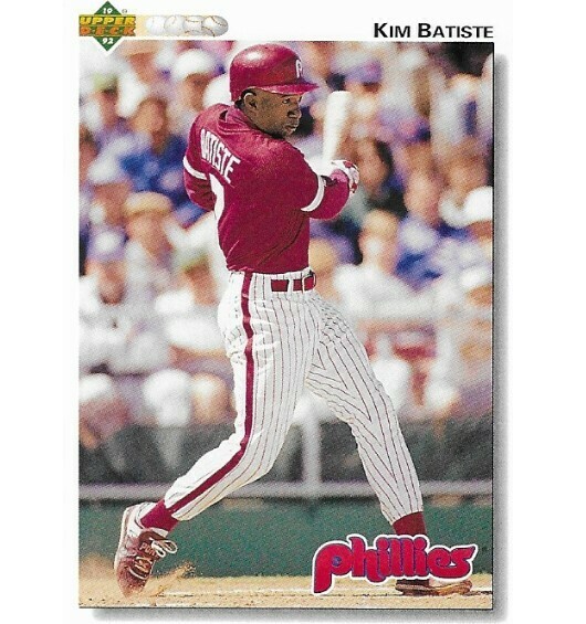 Batiste, Kim / 1992 Philadelphia Phillies / Upper Deck #422