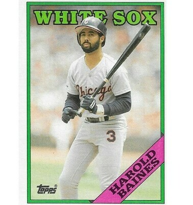 Baines, Harold / 1988 Chicago White Sox / Topps #35