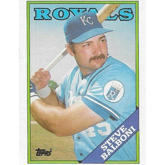 Balboni, Steve / 1988 Kansas City Royals / Topps #638