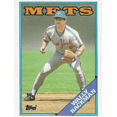 Backman, Wally / 1988 New York Mets / Topps #333