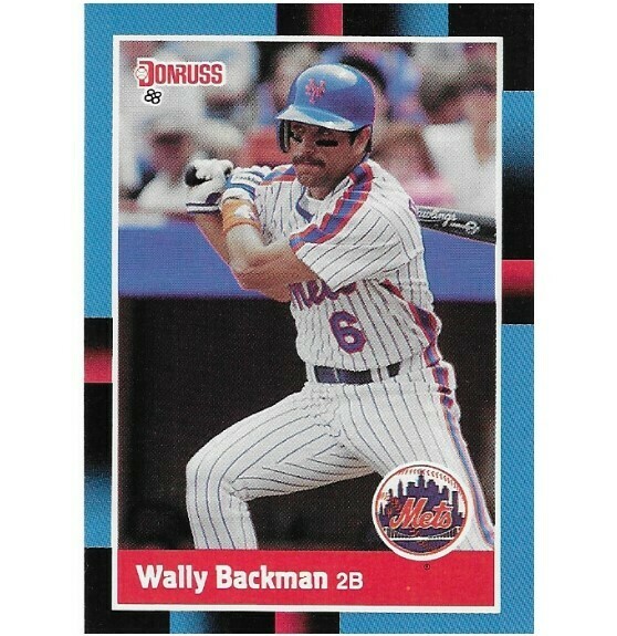 Backman, Wally / 1988 New York Mets / Donruss #241