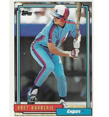 Barberie, Bret / 1992 Montreal Expos / Topps #224