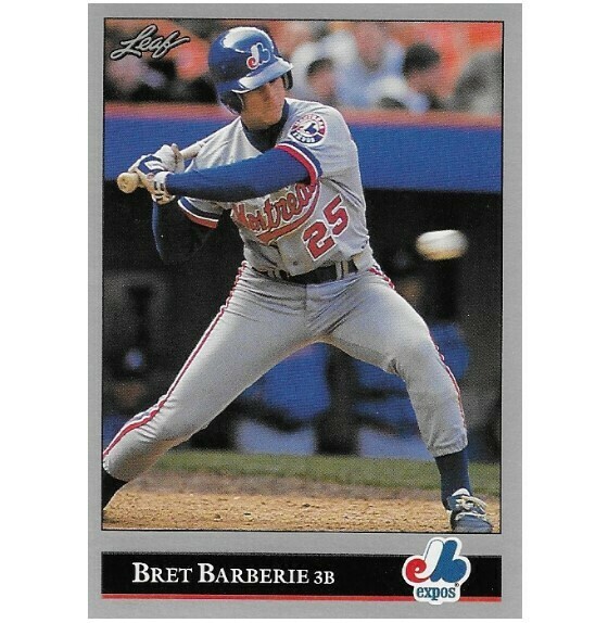 Barberie, Bret / 1992 Montreal Expos / Leaf #288