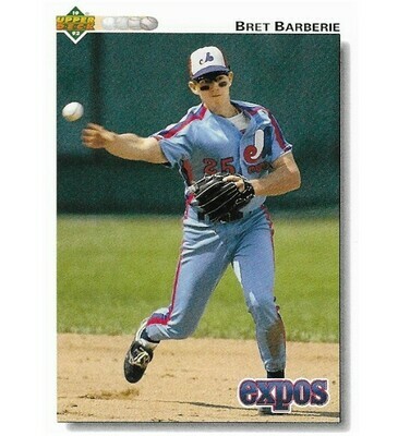Barberie, Bret / 1992 Montreal Expos / Upper Deck #363