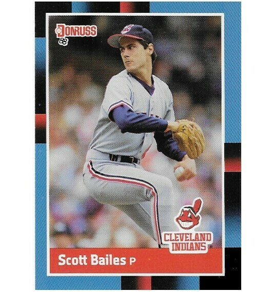 Bailes, Scott / 1988 Cleveland Indians / Donruss #104