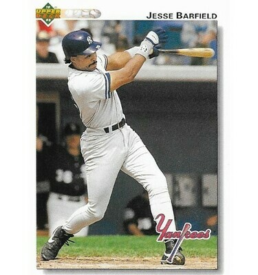 Barfield, Jesse / 1991 New York Yankees / Upper Deck #139