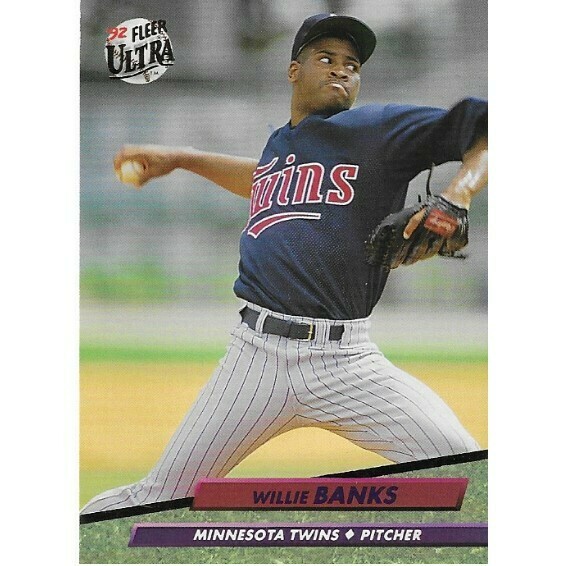 Banks, Willie / 1992 Minnesota Twins / Ultra #393