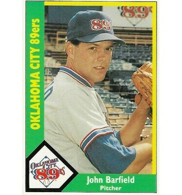 Barfield, John / 1990 Oklahoma City 89ers / CMC #159