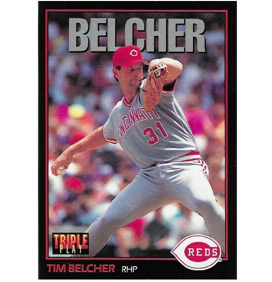 Belcher, Tim / 1993 Cincinnati Reds / Triple Play #163
