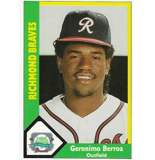 Berroa, Geronimo / 1990 Richmond Braves / CMC #292