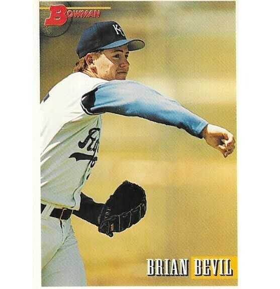 Bevil, Brian / 1993 Kansas City Royals / Bowman #125