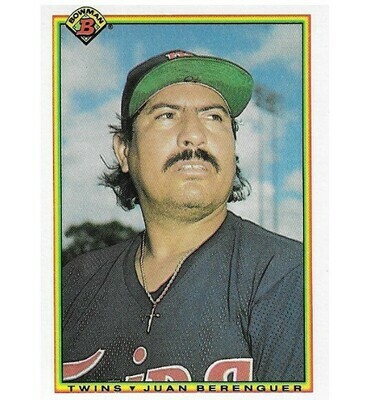 Berenguer, Juan / 1990 Minnesota Twins / Bowman #410