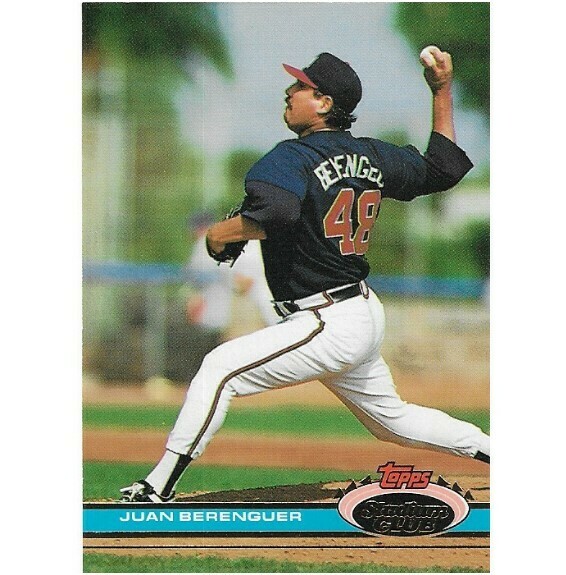 Berenguer, Juan / 1991 Atlanta Braves / Stadium Club #460