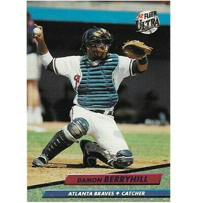 Berryhill, Damon / 1992 Atlanta Braves / Ultra #456