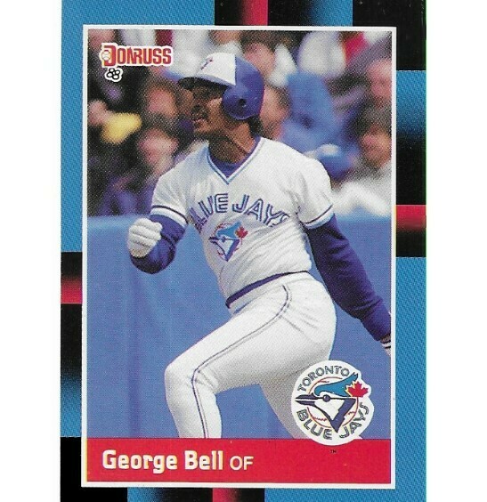 Bell, George / 1988 Toronto Blue Jays / Donruss #656