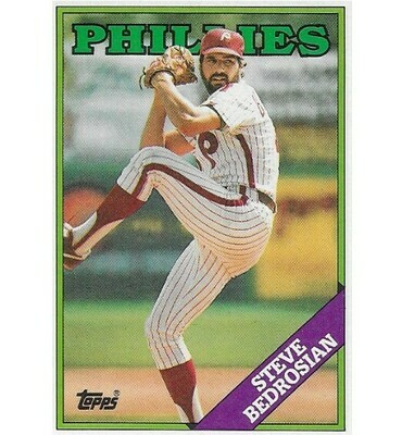 Bedrosian, Steve / 1988 Philadelphia Phillies / Topps #440