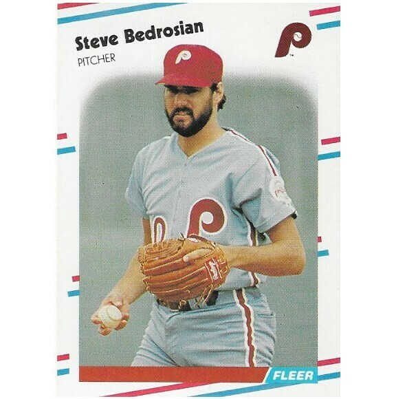 Bedrosian, Steve / 1988 Philadelphia Phillies / Fleer #298