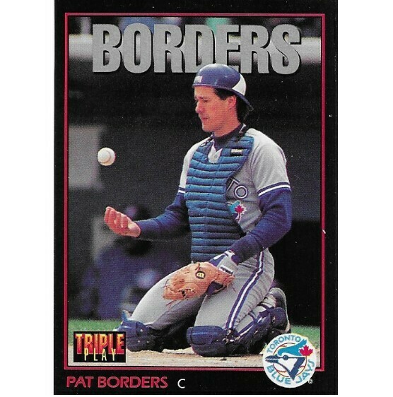 Borders, Pat / 1993 Toronto Blue Jays / Triple Play #134