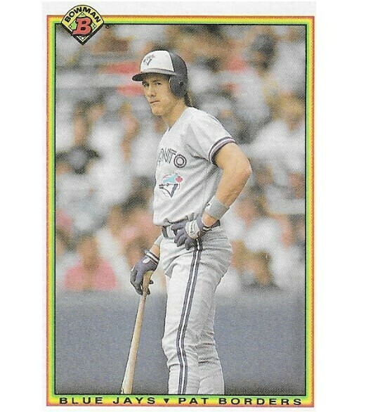 Borders, Pat / 1990 Toronto Blue Jays / Bowman #521