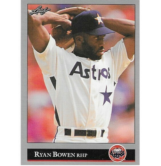 Bowen, Ryan / 1992 Houston Astros / Leaf #385