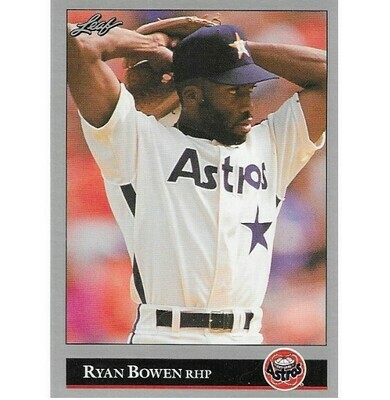 Bowen, Ryan / 1992 Houston Astros / Leaf #385