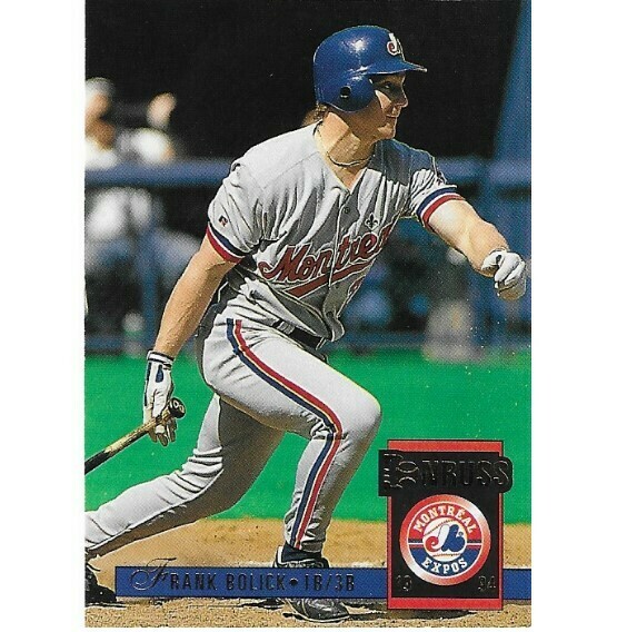 Bolick, Frank / 1994 Montreal Expos / Donruss #63