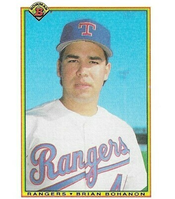 Bohanon, Brian / 1990 Texas Rangers / Bowman #489
