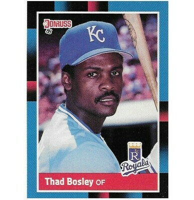 Bosley, Thad / 1988 Kansas City Royals / Donruss #348
