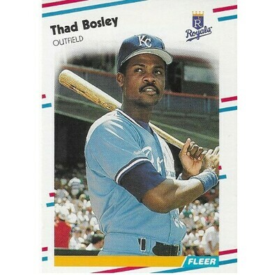 Bosley, Thad / 1988 Kansas City Royals / Fleer #253