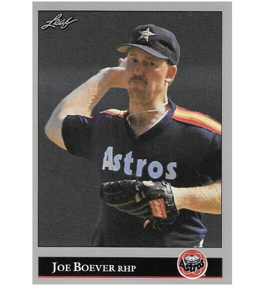Boever, Joe / 1992 Houston Astros / Leaf #491