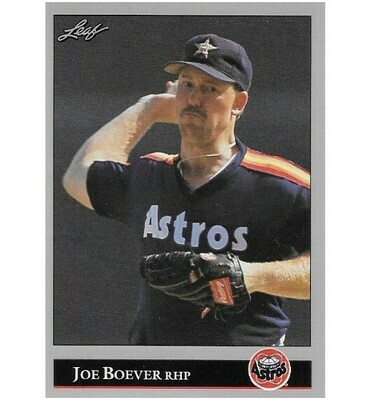 Boever, Joe / 1992 Houston Astros / Leaf #491